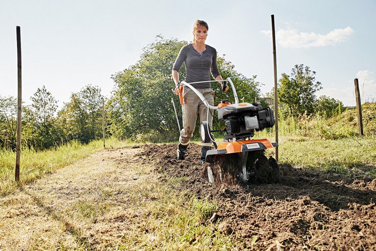Rotációs kapa, a Stihl gépek Kanizsa úttörője